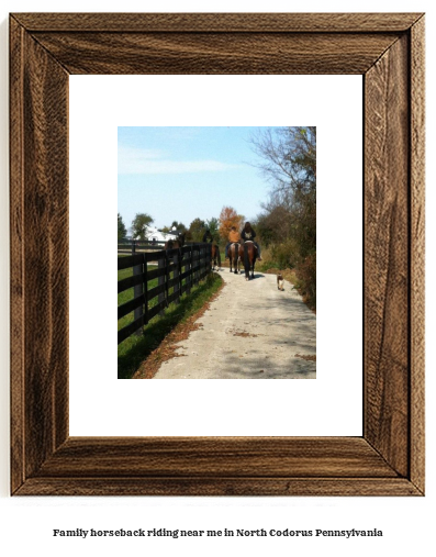 family horseback riding near me in North Codorus, Pennsylvania